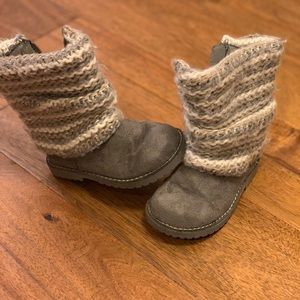 Grey Size 6 Toddler Boots